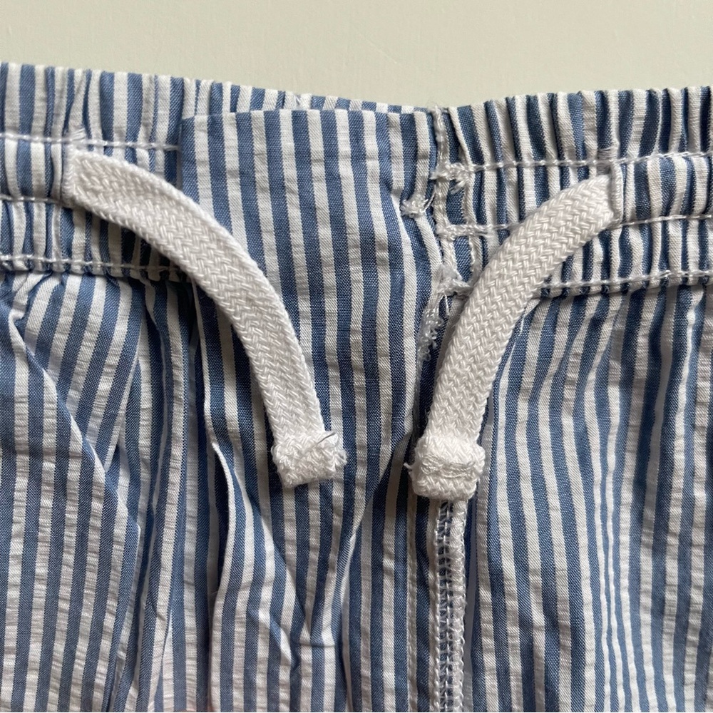 Polo Ralph Lauren Girl's Striped Cotton Seersucker Pants - Size 6X - Picture 8 of 10